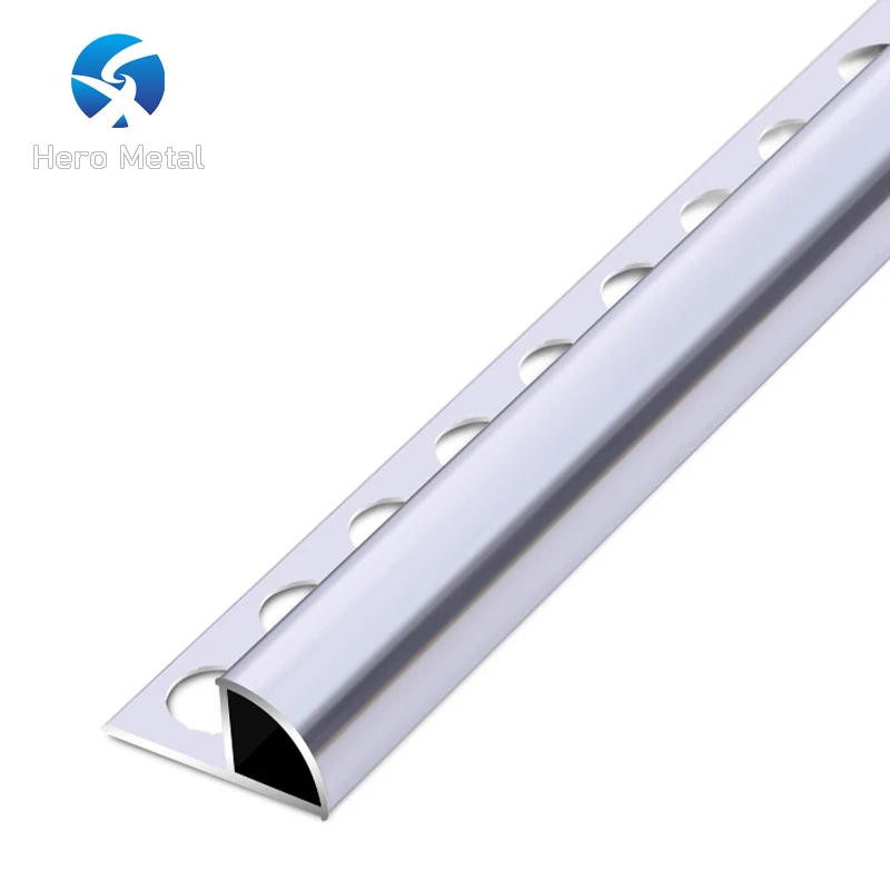 Rund form af aluminiumsfliser