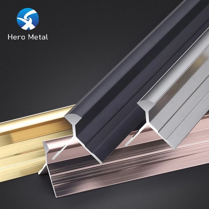 Aluminum Y-shaped Tile Edge Protection Trim