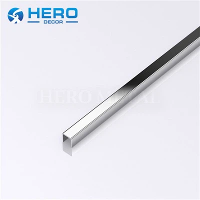 10 mm rustfrit stål u formstrip